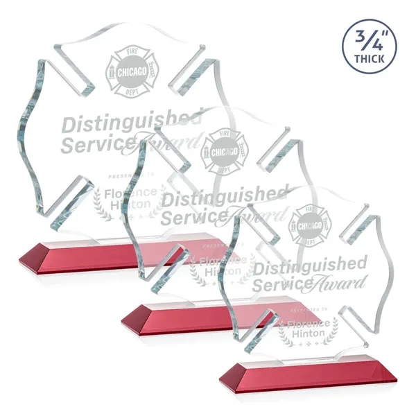 Maltese Cross Award - Red