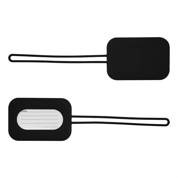 Custom Sleek Silicone Luggage Tag
