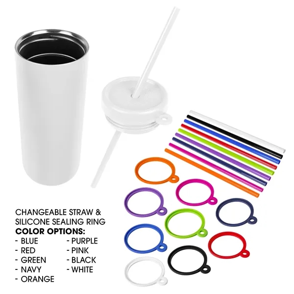 GripLoop 20 oz. Stainless Steel Tumbler