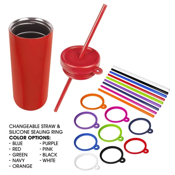 GripLoop 20 oz. Stainless Steel Tumbler