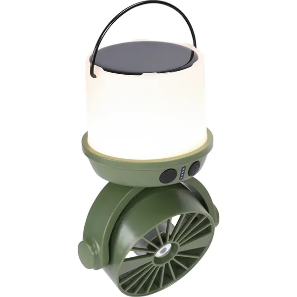 Rechargeable 3W COB Lantern with Fan