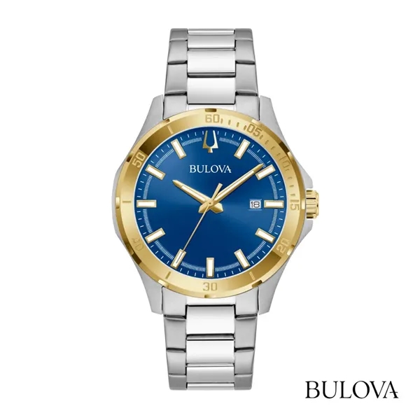 Bulova® Corporate Collection Classic Two-Tone Bracelet Watch