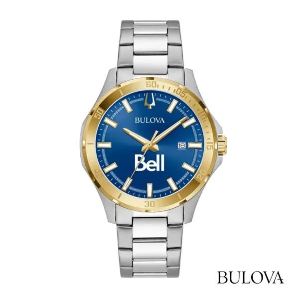 Bulova® Corporate Collection Classic Two-Tone Bracelet Watch