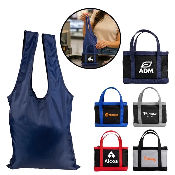 Micro TJ rPET Foldable Tote