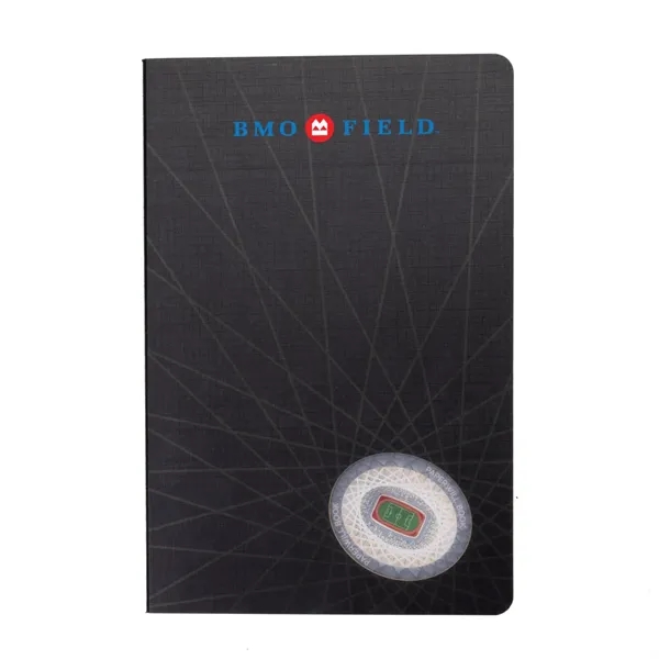 Soft Cover Stadium 3D Engraved Notebook