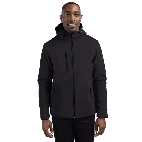 Clique Equinox Insulated Softshell Mens Full Zip Hooded J...