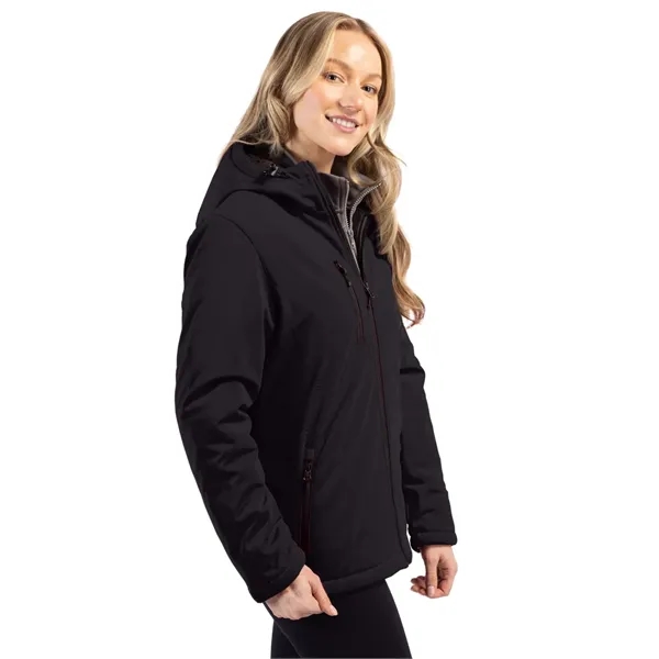 Clique Equinox Insulated Softshell Womens Full Zip Hooded...