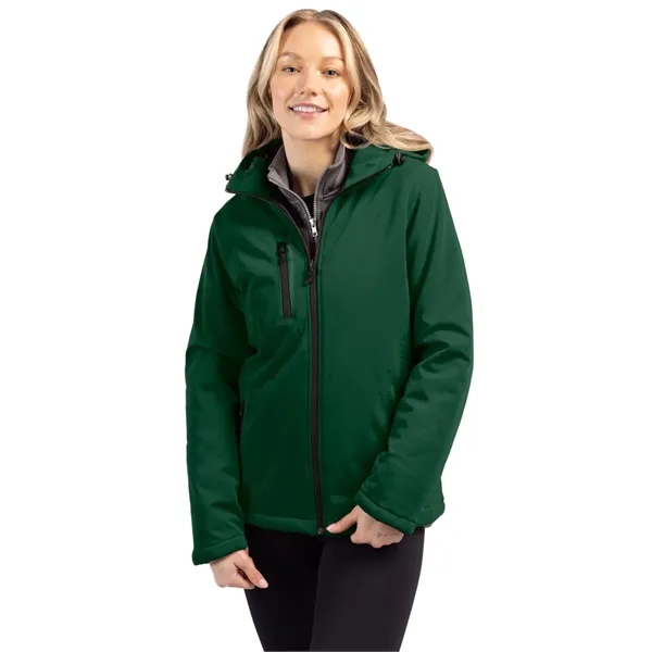 Clique Equinox Insulated Softshell Womens Full Zip Hooded...