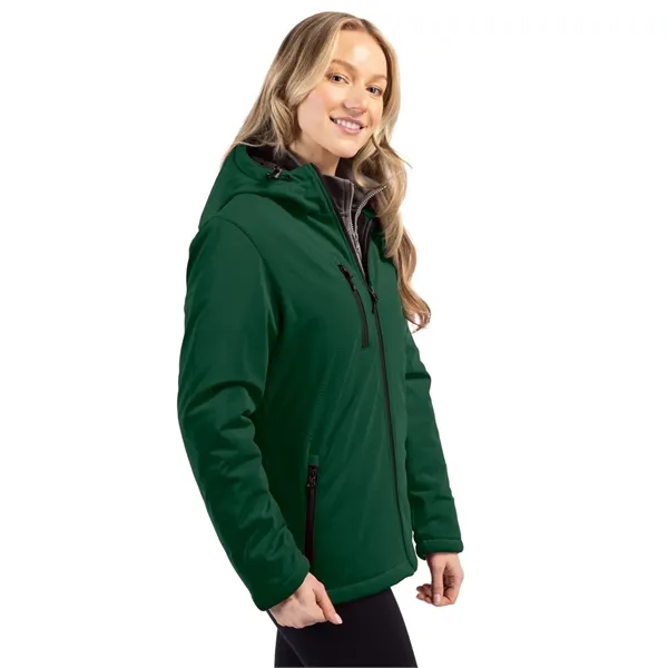 Clique Equinox Insulated Softshell Womens Full Zip Hooded...