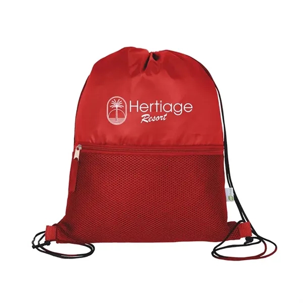 Custom Valencia Recycled (RPET) Soft Mesh Drawstring Bag