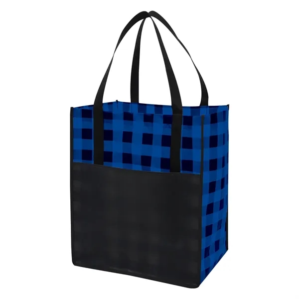 Custom Northwoods Laminated Non-Woven Recycled Tote Bag