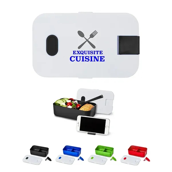 Bento Style Plastic Lunch Box - Bento Style Plastic Lunch Box - Image 0 of 4