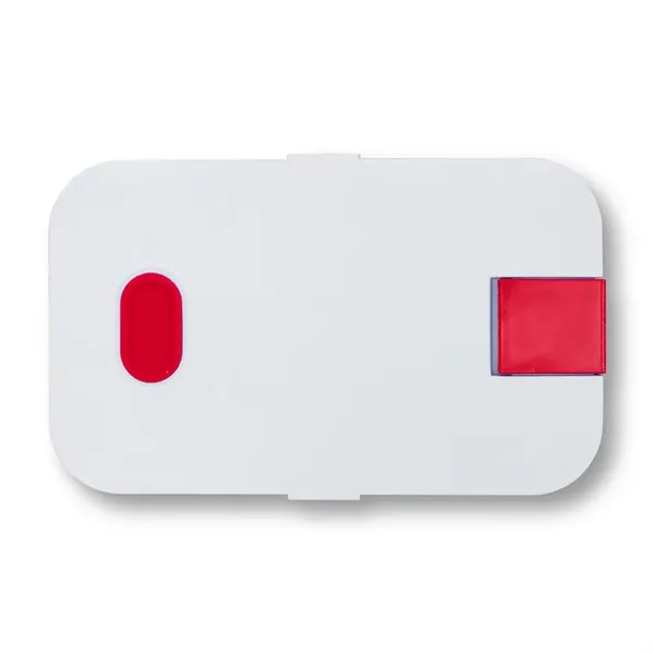 Bento Style Plastic Lunch Box - Bento Style Plastic Lunch Box - Image 4 of 4