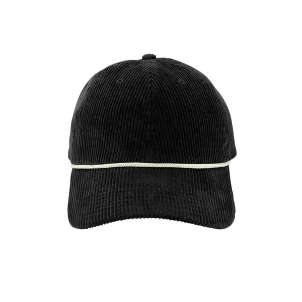 Corduroy Rope Snapback Cap
