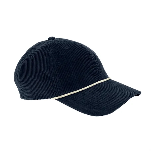 Corduroy Rope Snapback Cap