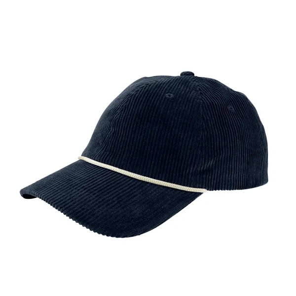 Corduroy Rope Snapback Cap