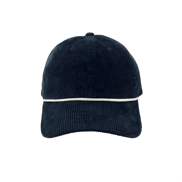 Corduroy Rope Snapback Cap
