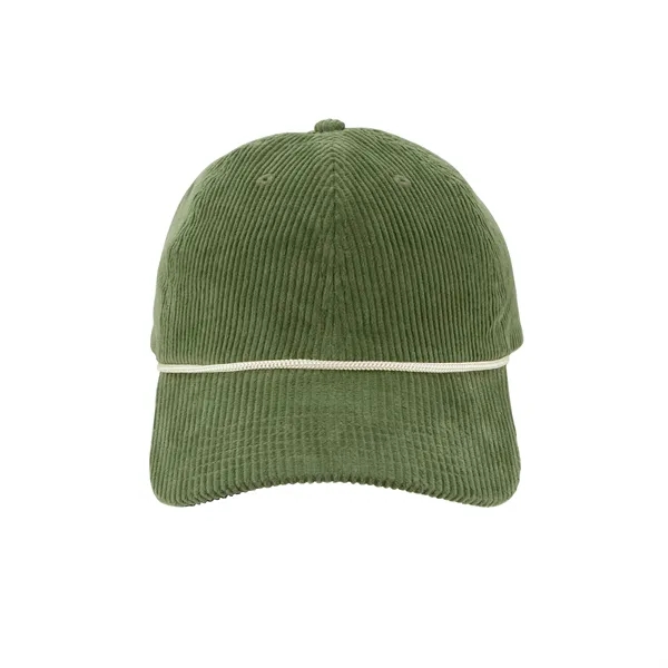 Corduroy Rope Snapback Cap