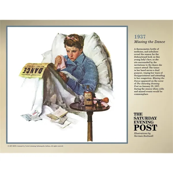 Triumph® Calendars The Saturday Evening Post Illustration...