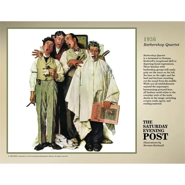 Triumph® Calendars The Saturday Evening Post Illustration...