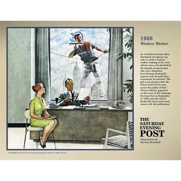 Triumph® Calendars The Saturday Evening Post Illustration...