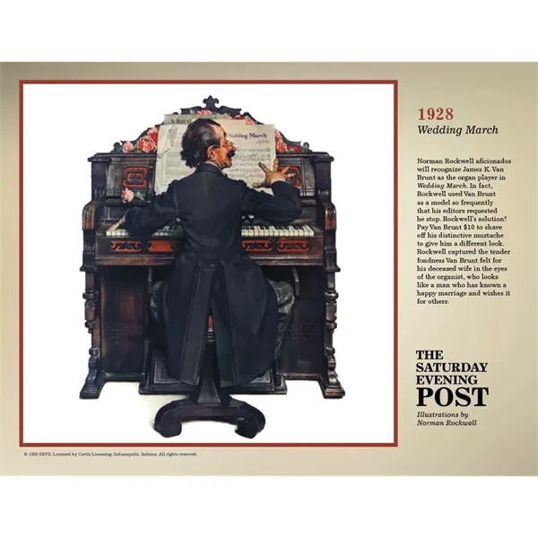 Triumph® Calendars The Saturday Evening Post Illustration...