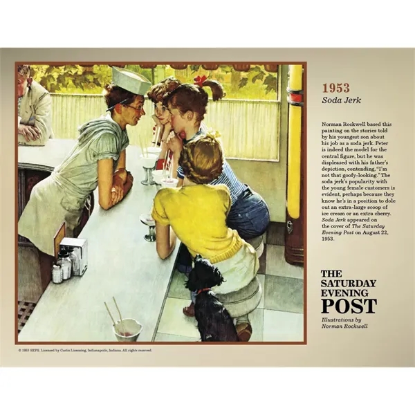 Triumph® Calendars The Saturday Evening Post Illustration...