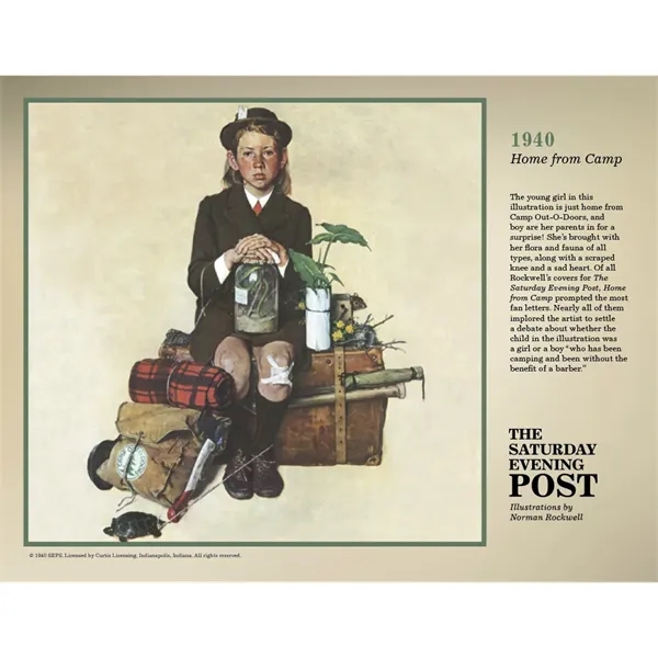 Triumph® Calendars The Saturday Evening Post Illustration...