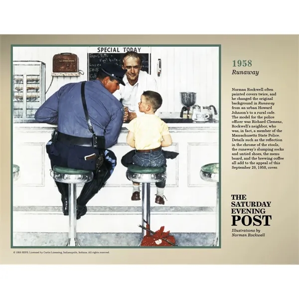 Triumph® Calendars The Saturday Evening Post Illustration...