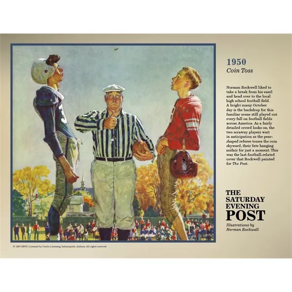 Triumph® Calendars The Saturday Evening Post Illustration...