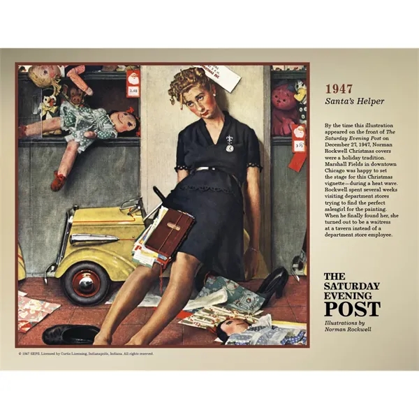 Triumph® Calendars The Saturday Evening Post Illustration...