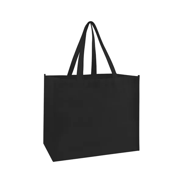 Large Non Woven Shopping Tote Bag W/ Gusset 16"x6"x12"