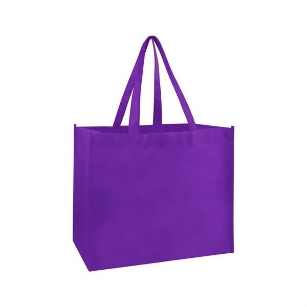 Large Non Woven Shopping Tote Bag W/ Gusset 16"x6"x12"