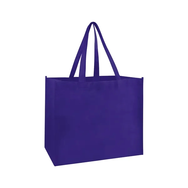 Large Non Woven Shopping Tote Bag W/ Gusset 16"x6"x12"