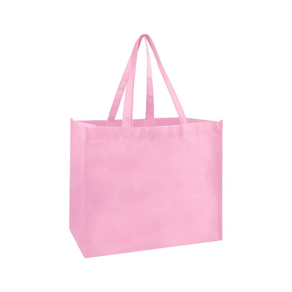 Large Non Woven Shopping Tote Bag W/ Gusset 16"x6"x12"