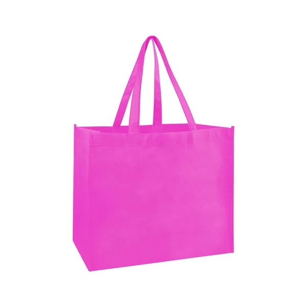 Large Non Woven Shopping Tote Bag W/ Gusset 16"x6"x12"