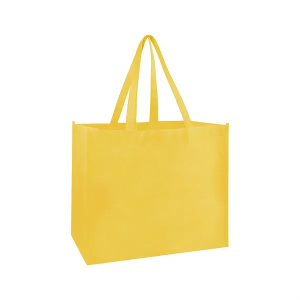 Large Non Woven Shopping Tote Bag W/ Gusset 16"x6"x12"