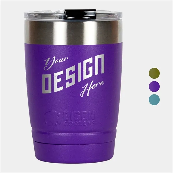 12 oz Bison® Stainless Steel Insulated Leakproof Tumbler