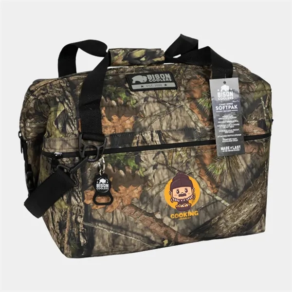 Mossy Oak® 24-Can Bison® USA-Made SoftPak Cooler Bag