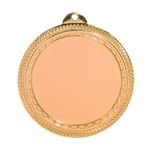 2" 1 1/2" Insert Holder Laserable BriteLazer Medal - 2" 1 1/2" Insert Holder Laserable BriteLazer Medal - Image 2 of 2