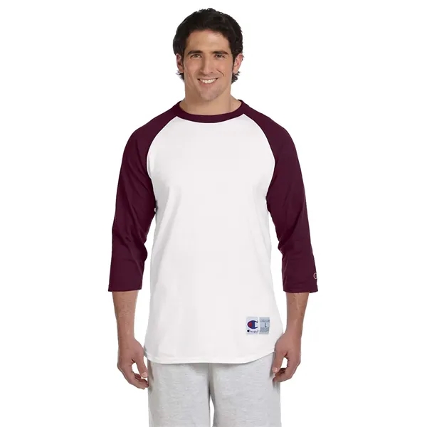 Champion Adult Raglan T-Shirt - Champion Adult Raglan T-Shirt - Image 20 of 44