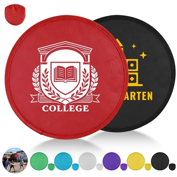 Foldable Flying Disc Fan W/ Storage Pouch