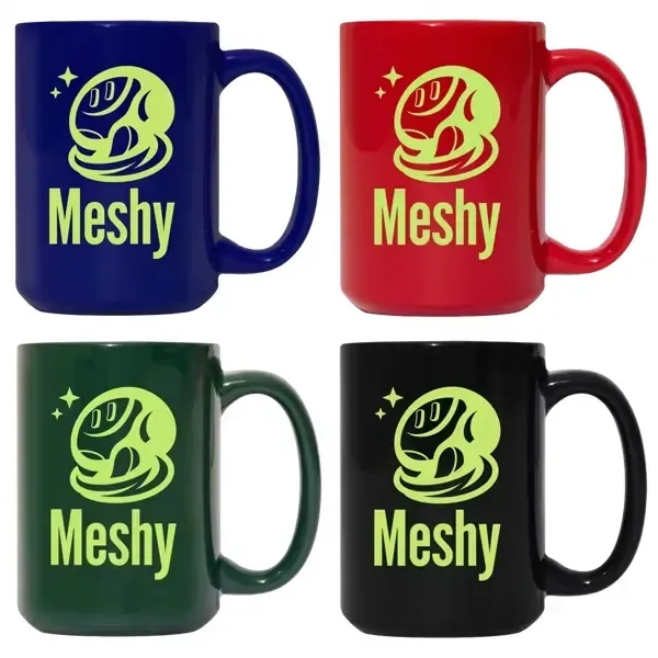 Madrid 15 oz Colored Ceramic Mug