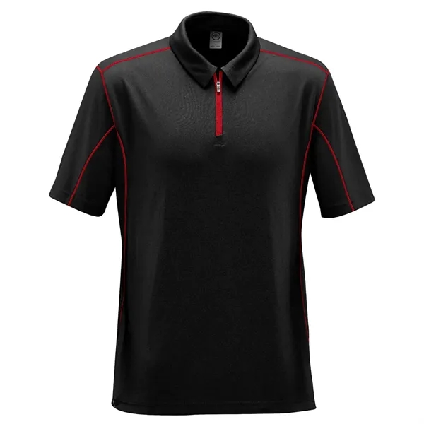 Men's Pulse 1/4 Zip Polo - Men's Pulse 1/4 Zip Polo - Image 3 of 3