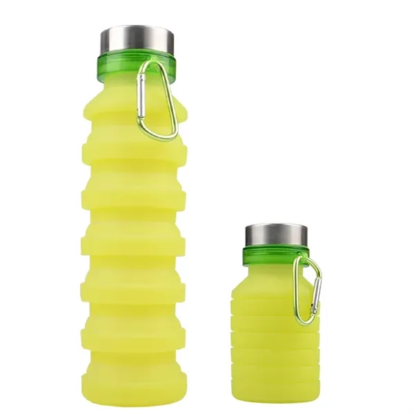 Collapsible Silicone Bottle, 18.6 oz. - Collapsible Silicone Bottle, 18.6 oz. - Image 7 of 9