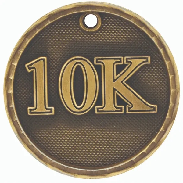 2" 3D 10K Medal - 2" 3D 10K Medal - Image 1 of 2