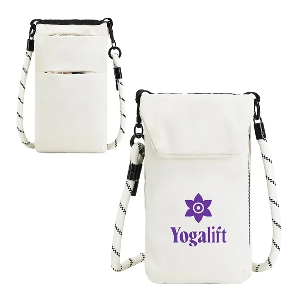 Custom Carrel Adjustable Nylon Shoulder Phone Pouch