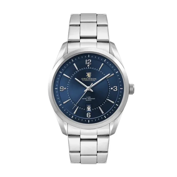 Custom Men's Blue Dial 42mm Metal Case Men's Blue Dial 42mm Meta...