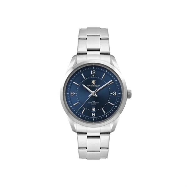 Custom Ladies Blue Dial 33mm Metal Case Ladies Blue Dial 33mm Me...