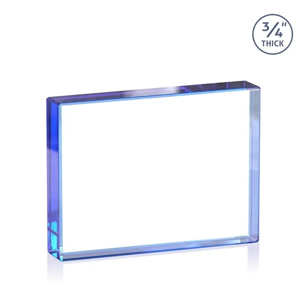 Verona VividPrint™ Paperweight - Blue